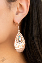 Load image into Gallery viewer, Tranquil Trove Rose Gold Earrings Paparazzi-261
