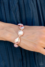 Load image into Gallery viewer, Nostalgically Nautical Rose Gold Bracelet Paparazzi-282
