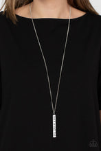 Load image into Gallery viewer, Matt 7:7 - Silver Necklace Paparazzi-630
