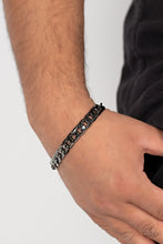 Load image into Gallery viewer, Rockstar Road Black Urban Bracelet Paparazzi-586
