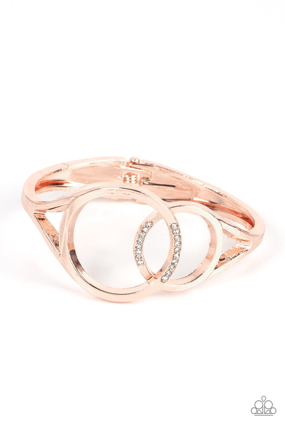 Scope of Expertise Rose Gold Bracelet Paparazzi-702