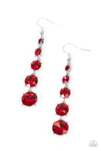 Load image into Gallery viewer, Red Carpet Charmer Red Earrings Paparazzi- 623
