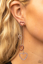 Load image into Gallery viewer, Falling In Love Multi Heart Earrings Paparazzi-455
