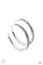 Load image into Gallery viewer, Tick, Tick, Boom! Silver Earrings Paparazzi-508
