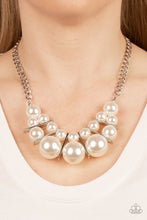 Load image into Gallery viewer, Challenge Accepted White Pearl Necklace Paparazzi-577
