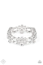 Load image into Gallery viewer, Beloved Bling White Bracelet Paparazzi-547
