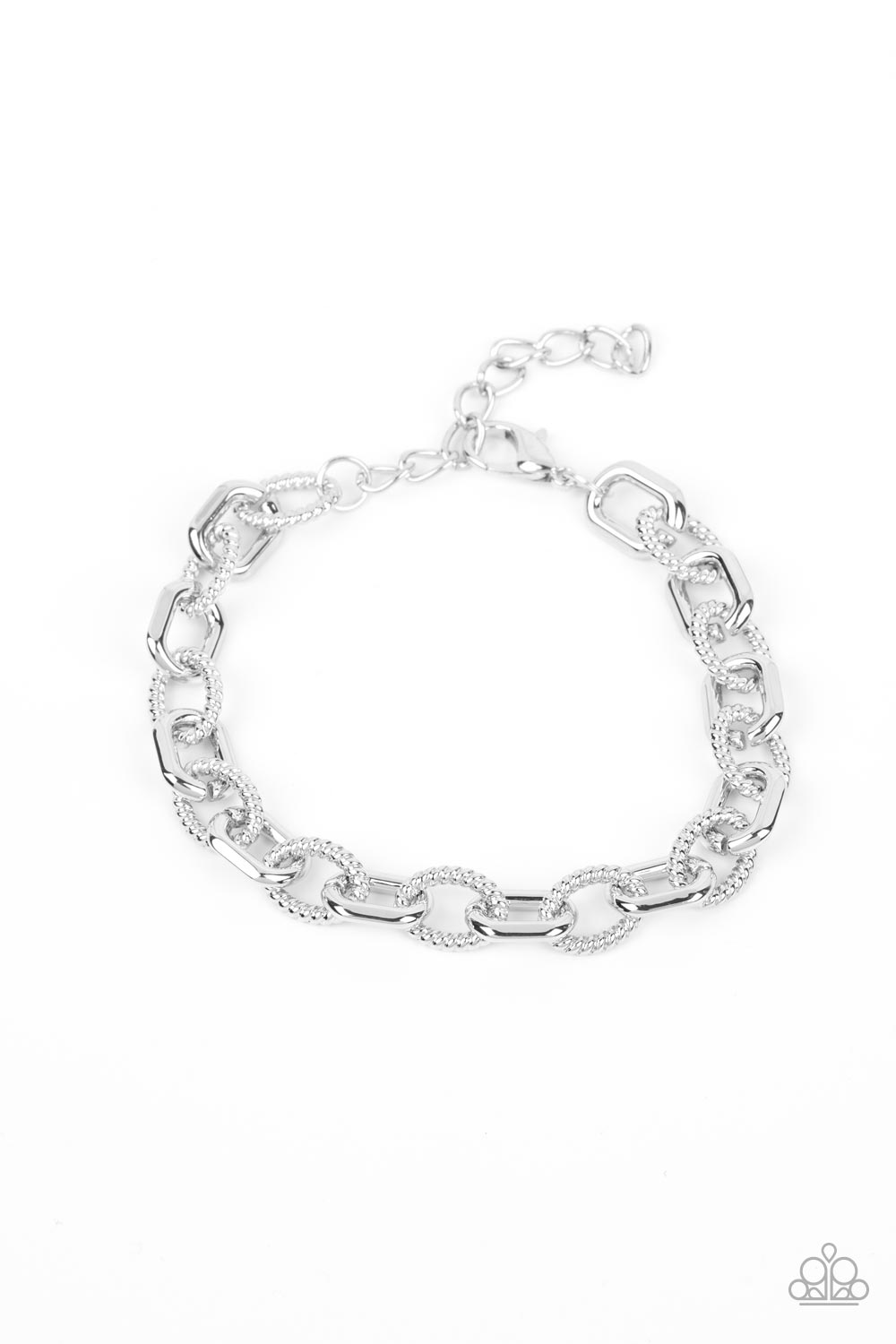 Double Clutch - Silver Bracelet Paparazzi-746