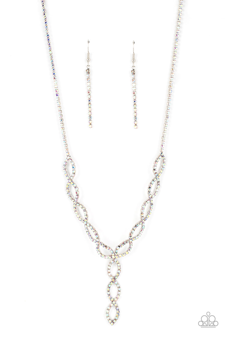 Infinitely Icy Multi Necklace Paparazzi-596