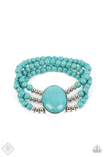 Load image into Gallery viewer, Stone Pools Blue Bracelet Paparazzi-549
