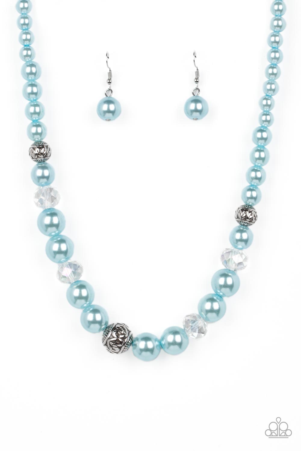 The NOBLE Prize Blue Pearl Necklace Paparazzi-568