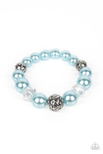 Load image into Gallery viewer, Royal Reward Blue Pearl Braceley Paparazzi-581
