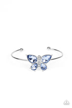 Load image into Gallery viewer, Butterfly Beatitude Blue Bracelet Paparazzi-594
