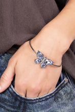 Load image into Gallery viewer, Butterfly Beatitude Blue Bracelet Paparazzi-594
