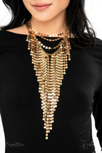 Load image into Gallery viewer, The Suz Gold 2022 Zi Collection Necklace Paparazzi
