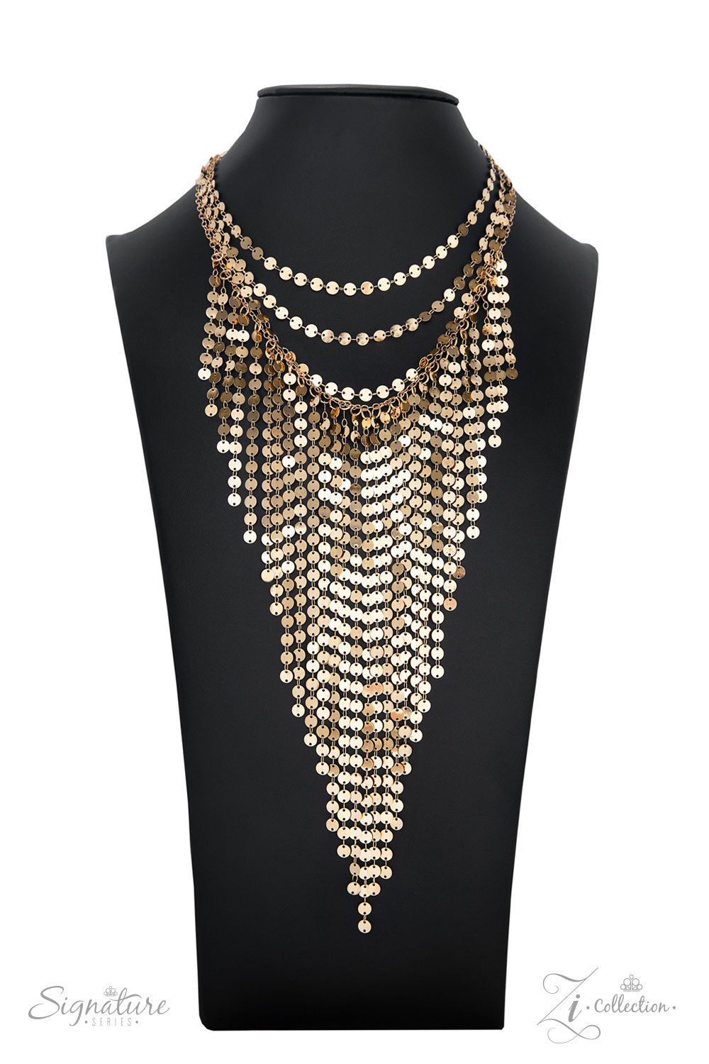 The Suz Gold 2022 Zi Collection Necklace Paparazzi