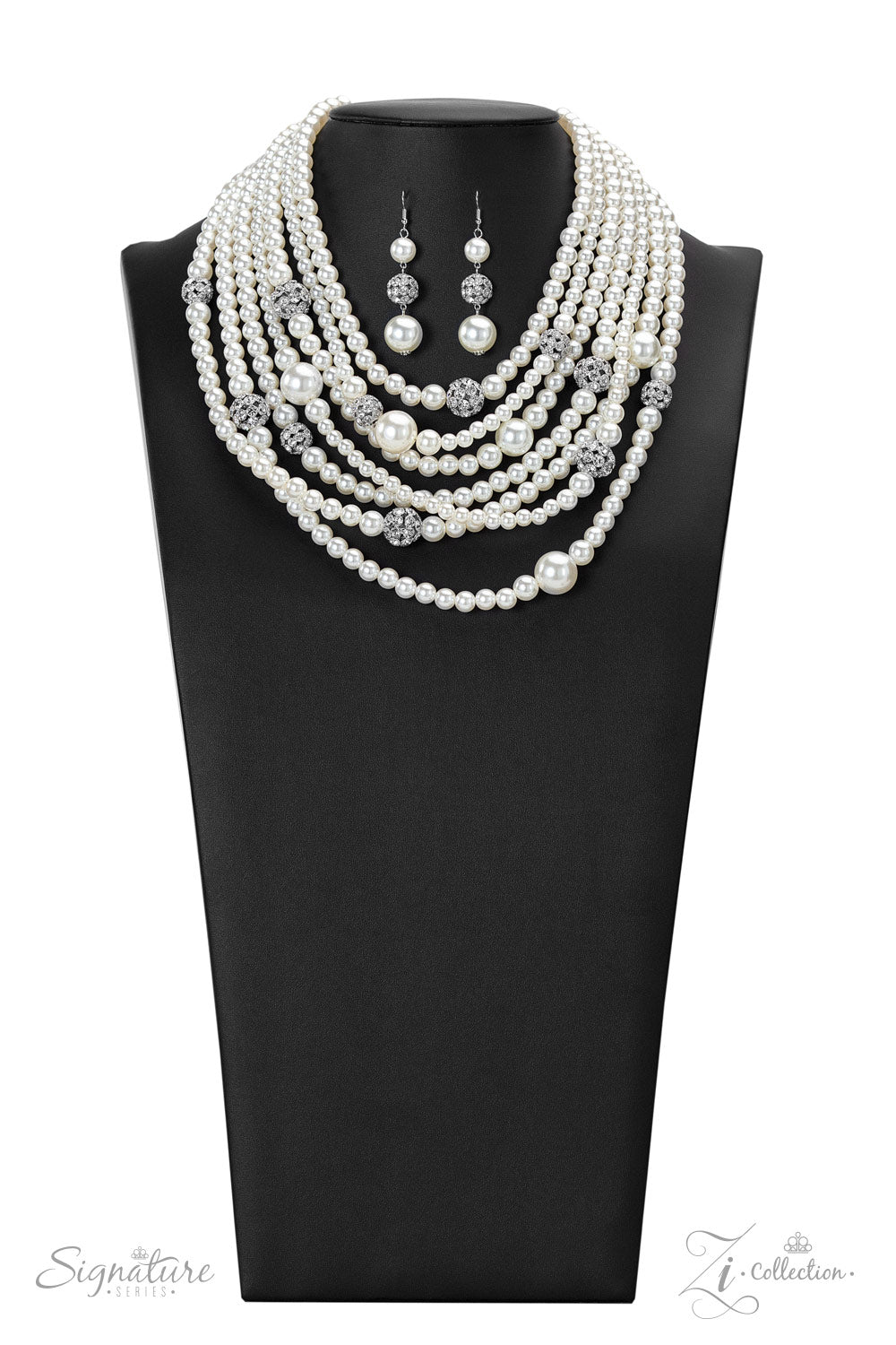 The Courtney White Pearl 2022 Zi Collection Necklace Paparazzi