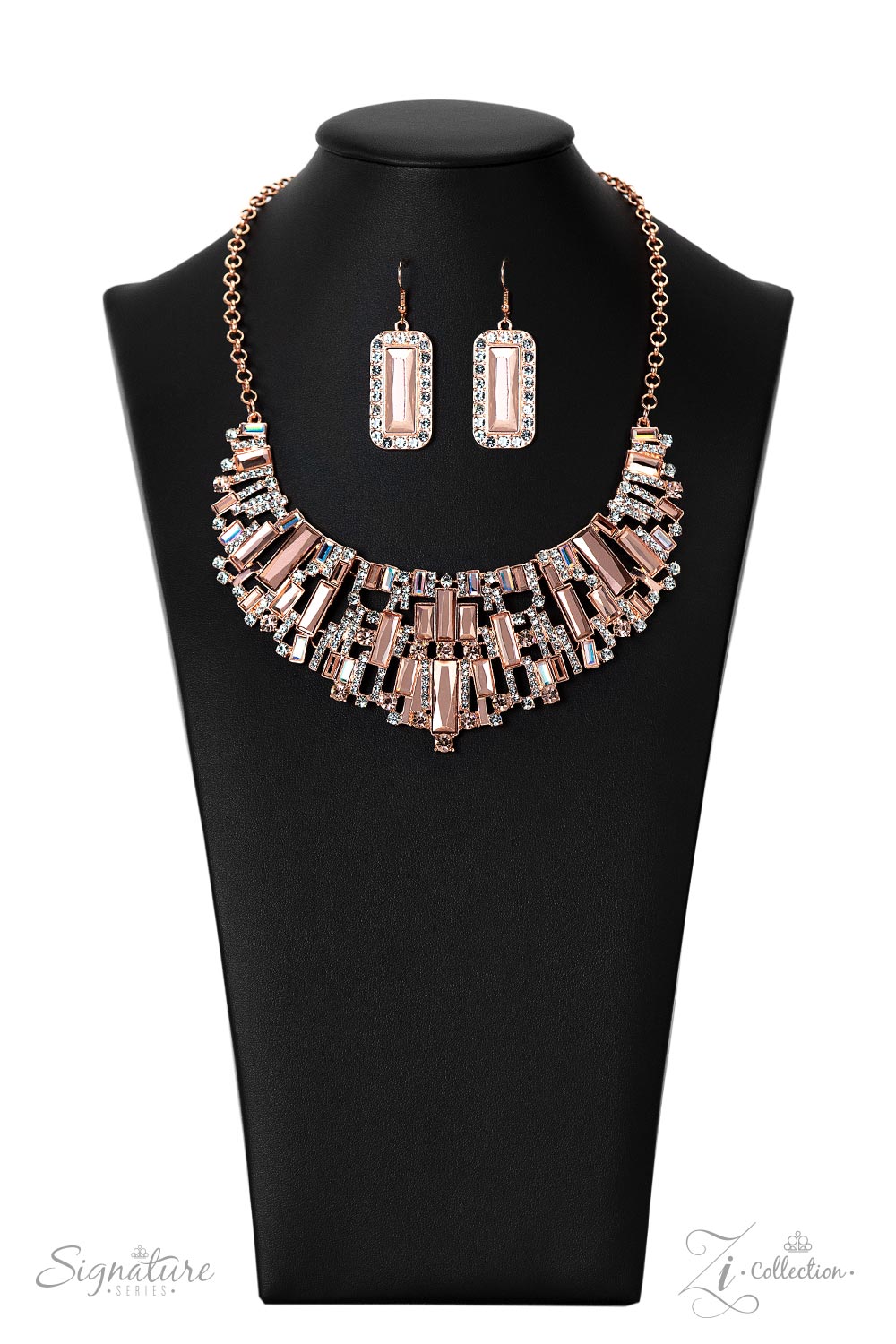 The Deborah Copper 2022 Zi Collection Necklace Paparazzi