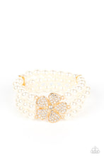 Load image into Gallery viewer, Park Avenue Orchard Gold Pearl Bracelet Paparazzi-619
