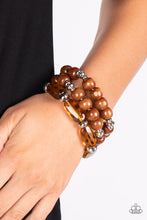 Load image into Gallery viewer, WILD-Mannered Brown Bracelet Paparazzi-615
