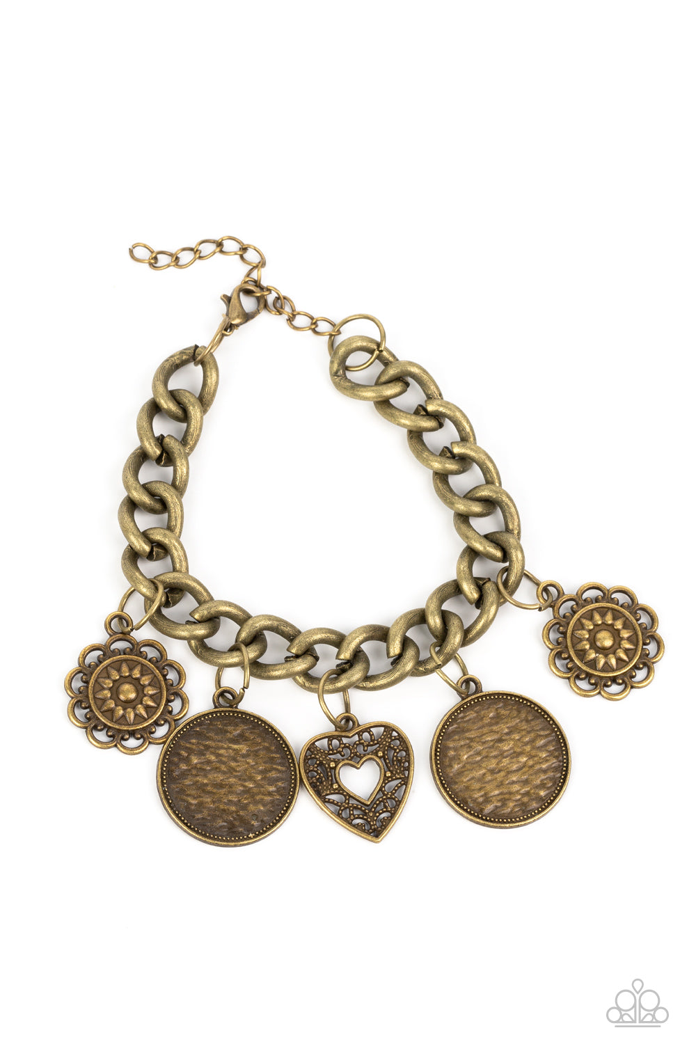 Complete CHARM-ony Brass Bracelet Paparazzi-609