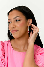 Load image into Gallery viewer, The Gem Fairy Pink Earrings Paparazzi-705
