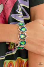 Load image into Gallery viewer, The Sparkle Society Green Multi Bracelet-Paparazzi-595
