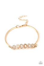 Load image into Gallery viewer, Attentive Admirer Gold Heart Bracelet Paparazzi-677
