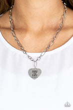 Load image into Gallery viewer, Perennial Proverbs Silver Necklace Paparazzi-591
