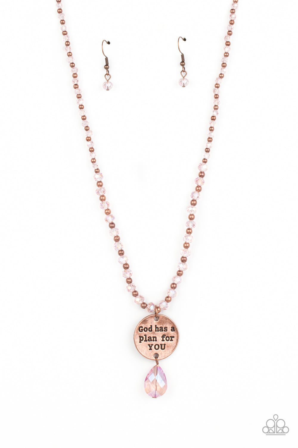 Priceless Plan Copper Necklace Paparazzi-618