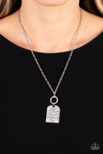 Load image into Gallery viewer, Persevering Philippians Silver Necklace Paparazzi -607
