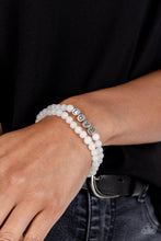 Load image into Gallery viewer, Devoted Dreamer White Love Beaded Bracelet Paparazzi-661
