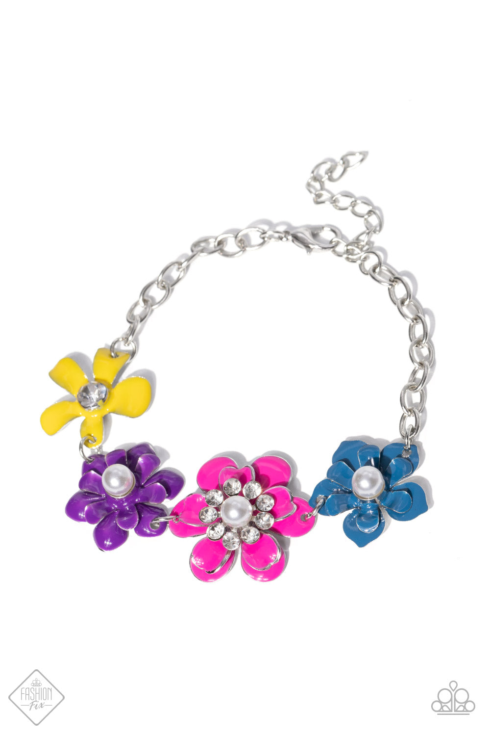 Flower Patch Fantasy Multi Bracelet Paparazzi-603