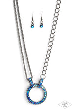 Load image into Gallery viewer, Razzle Dazzle Blue Necklace Paparazzi-750
