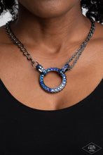 Load image into Gallery viewer, Razzle Dazzle Blue Necklace Paparazzi-750
