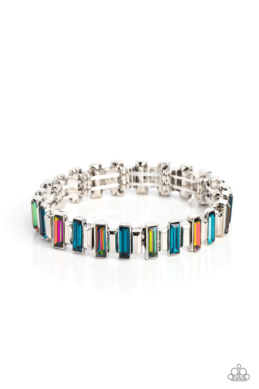 BURSTING the Midnight Oil Multi Bracelet Paparazzi-799