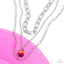 Load image into Gallery viewer, Teardrop Tiers Multi Necklace Paparazzi-827
