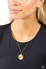 Load image into Gallery viewer, Turn of PRAISE Gold Necklace Paparazzi-792
