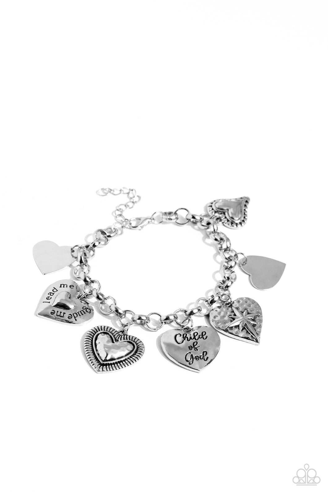 Child of God Silver Bracelet Paparazzi-786