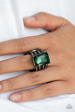 Load image into Gallery viewer, Expect Heavy REIGN - Green Ring Paparazzi
