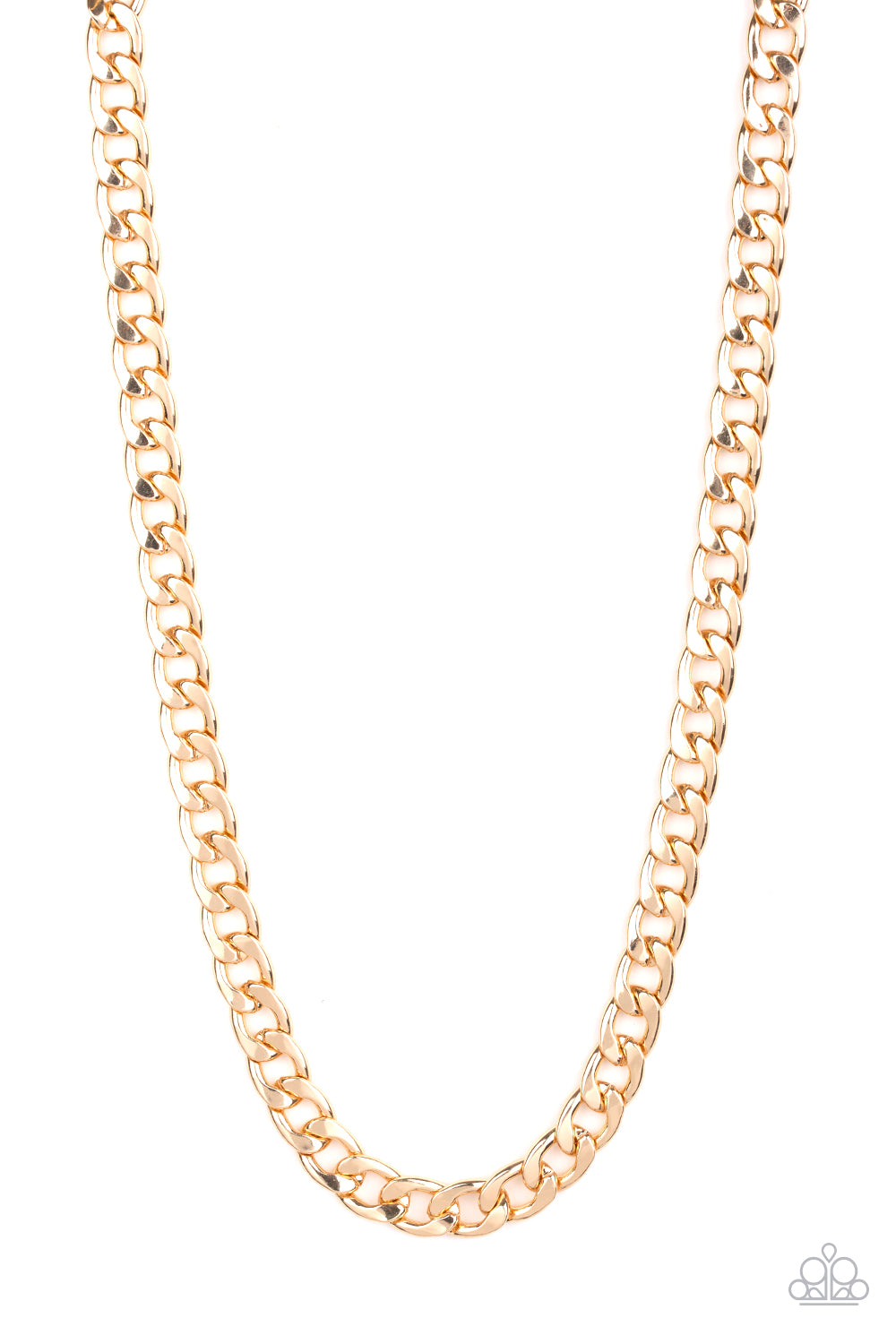 The Underdog - Gold Men's Necklace-411