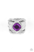 Load image into Gallery viewer, Triple Crown Twinkle - Purple Ring Paparazzi
