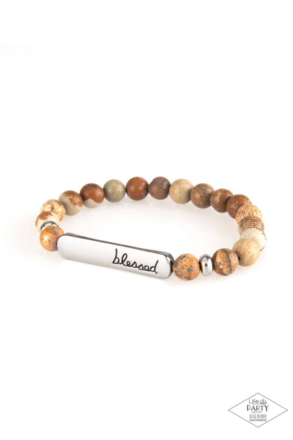 Born Blessed Brown Bracelet Paparazzi