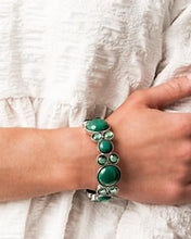 Load image into Gallery viewer, Celestial Escape Green Bracelet Paparazzi
