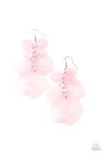 Fragile Florals Pink Earrings Paparazzi