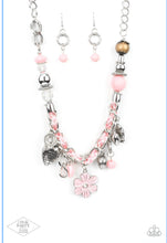 Load image into Gallery viewer, Charmed I am Sure Pink Necklace Paparazzi
