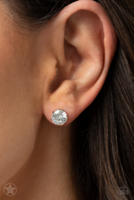 Load image into Gallery viewer, Just In Timeless White  Post Earrings Paparazzi-153
