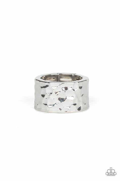 Self Made Man - Silver Men's Ring Paparazzi