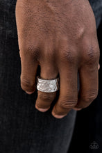 Load image into Gallery viewer, Self Made Man - Silver Men&#39;s Ring Paparazzi
