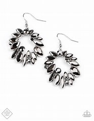 Try as Dynamite Silver Earrings